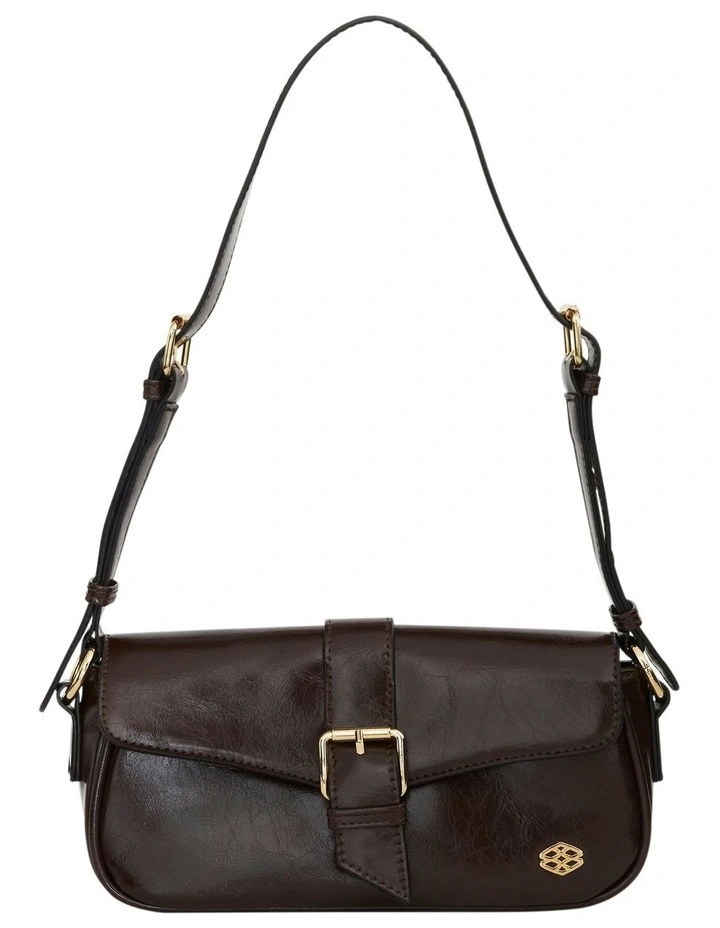 Elora Shoulder Bag in Chocolate image 1