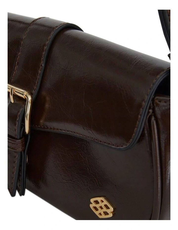 Elora Shoulder Bag in Chocolate image 3