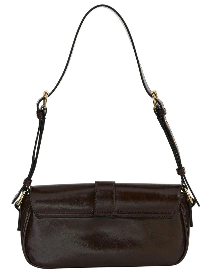 Elora Shoulder Bag in Chocolate image 4
