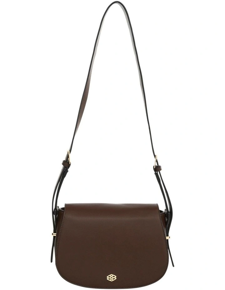 Erin Shoulder Bag in Chocolate image 1
