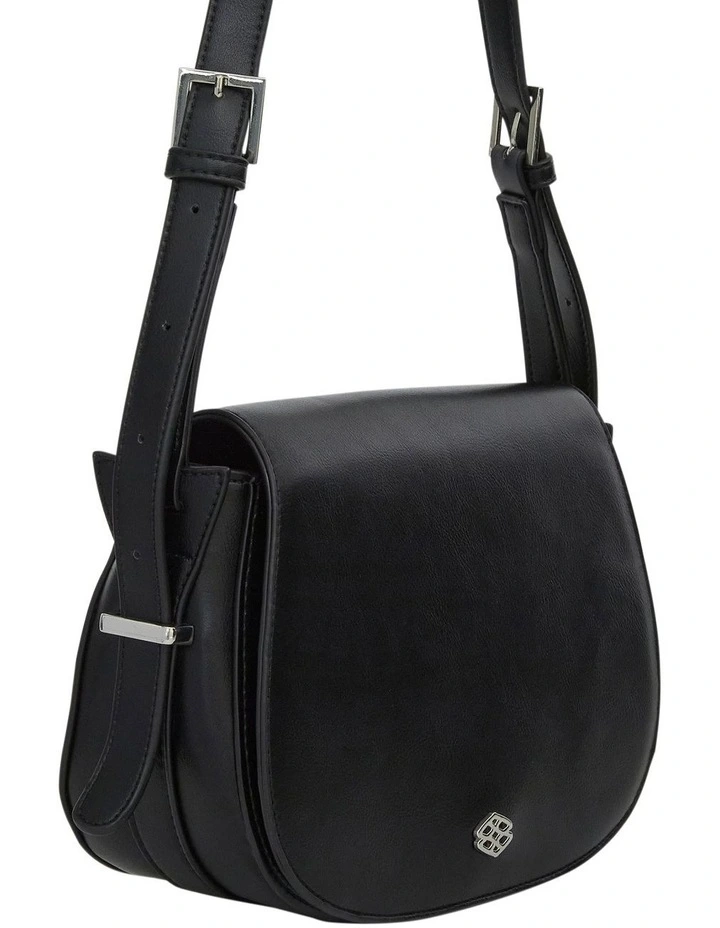 Erin Shoulder Bag in Black image 2