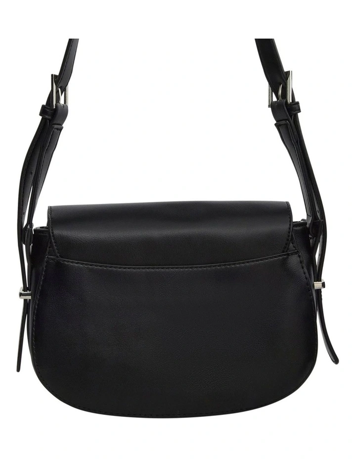 Erin Shoulder Bag in Black image 4