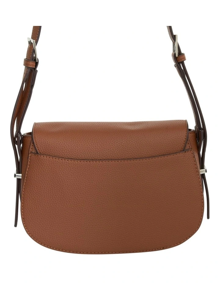 Erin Shoulder Bag in Tan Pebble image 4