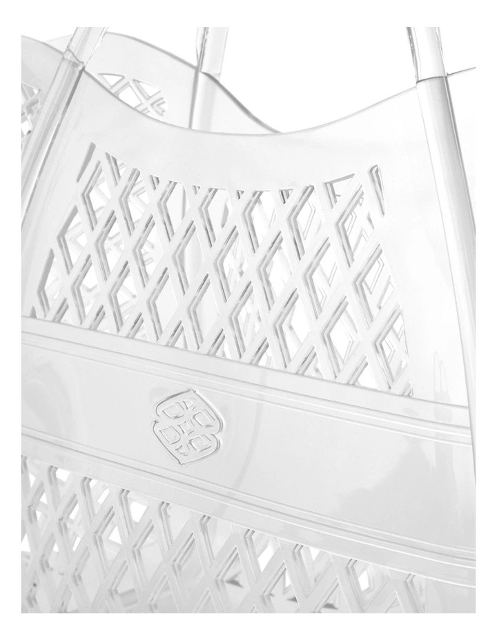 Posh Tote Bag in Clear Jelly image 4
