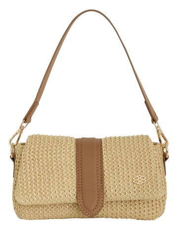 NATURAL RAFFIA / TAN colour