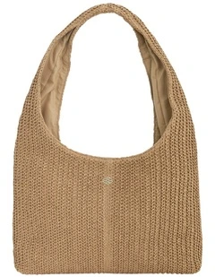 Nimble Hobo Bag in Natural Raffia