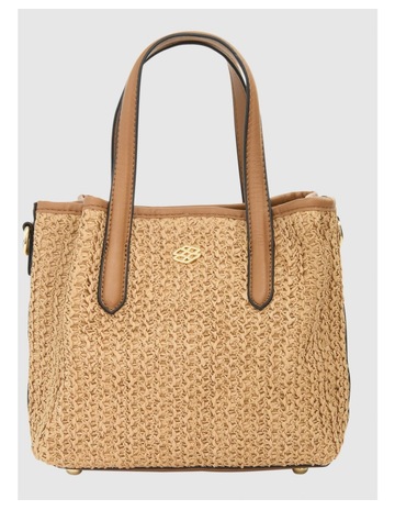 NATURAL RAFFIA / TAN colour