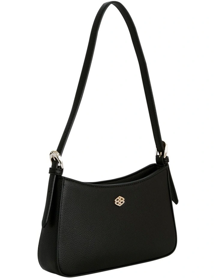 Poise Shoulder Bag in Black Pebble image 2