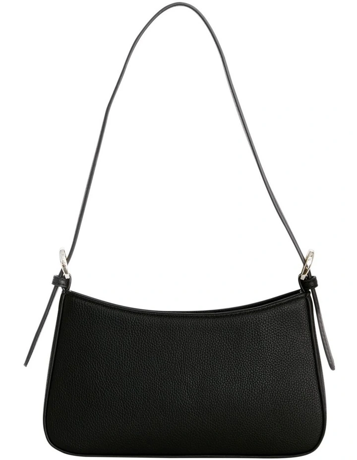 Poise Shoulder Bag in Black Pebble image 3