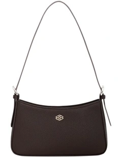 Poise Shoulder Bag in Chocolate Pebble