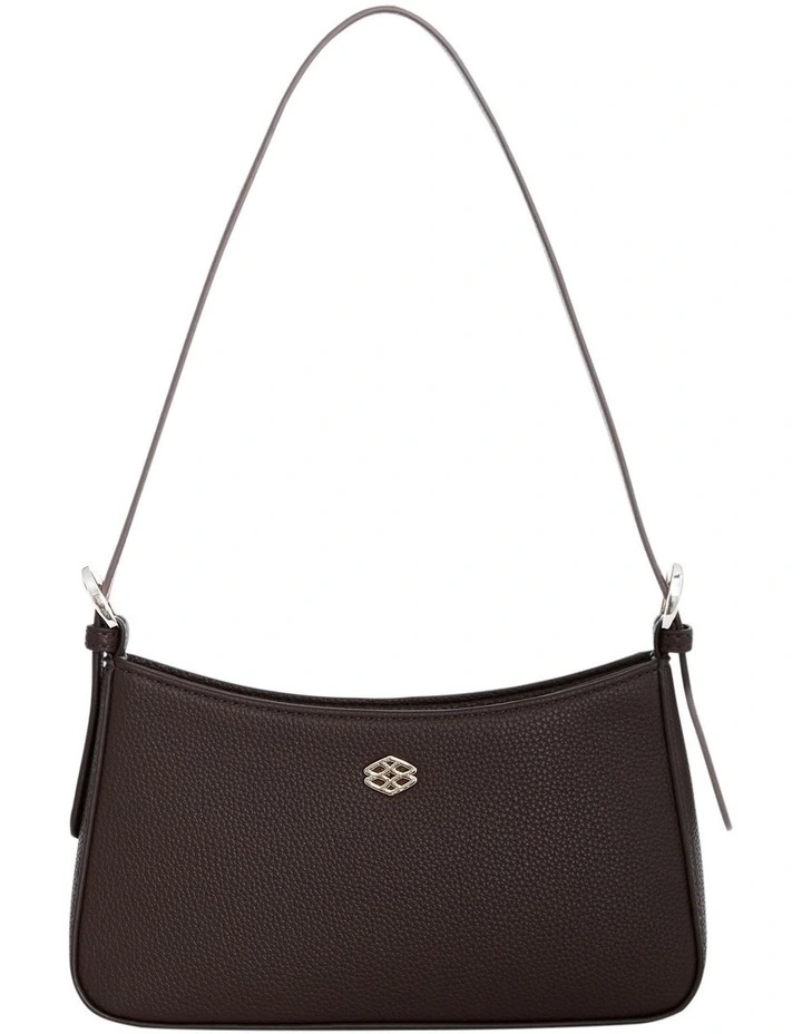 Poise Shoulder Bag in Chocolate Pebble image 1