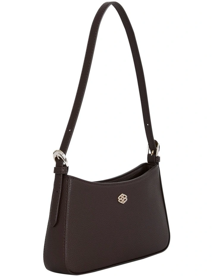 Poise Shoulder Bag in Chocolate Pebble image 2