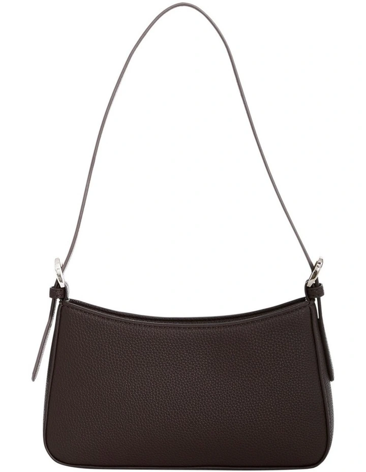 Poise Shoulder Bag in Chocolate Pebble image 3