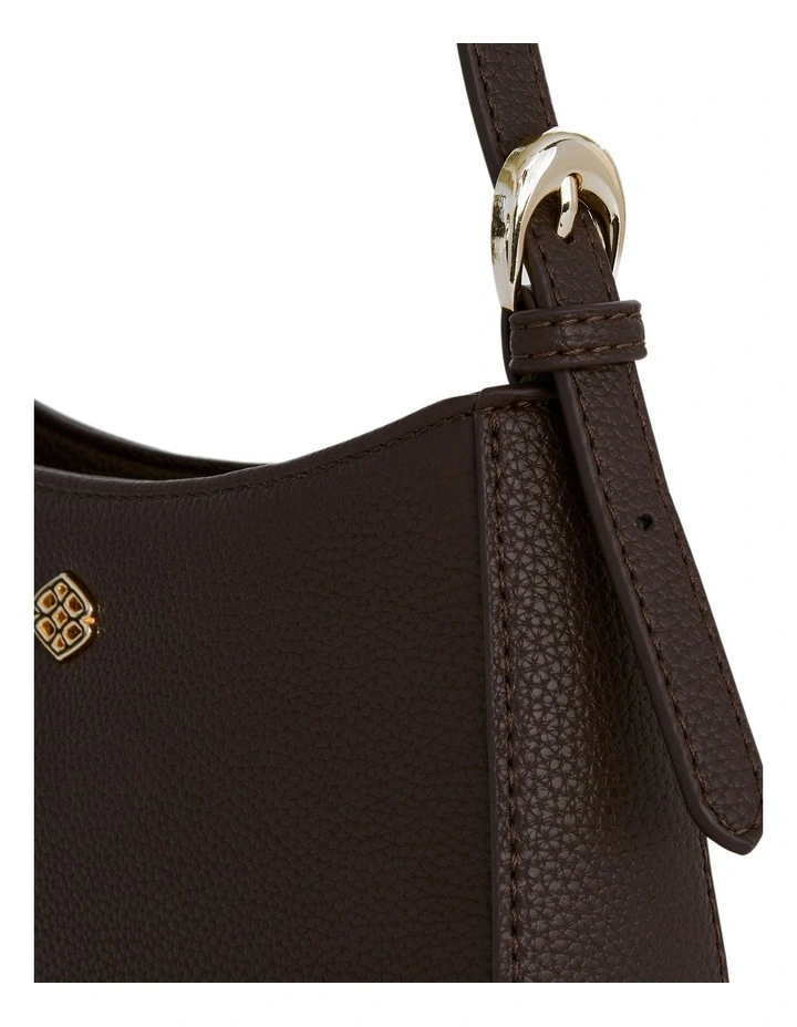 Poise Shoulder Bag in Chocolate Pebble image 4