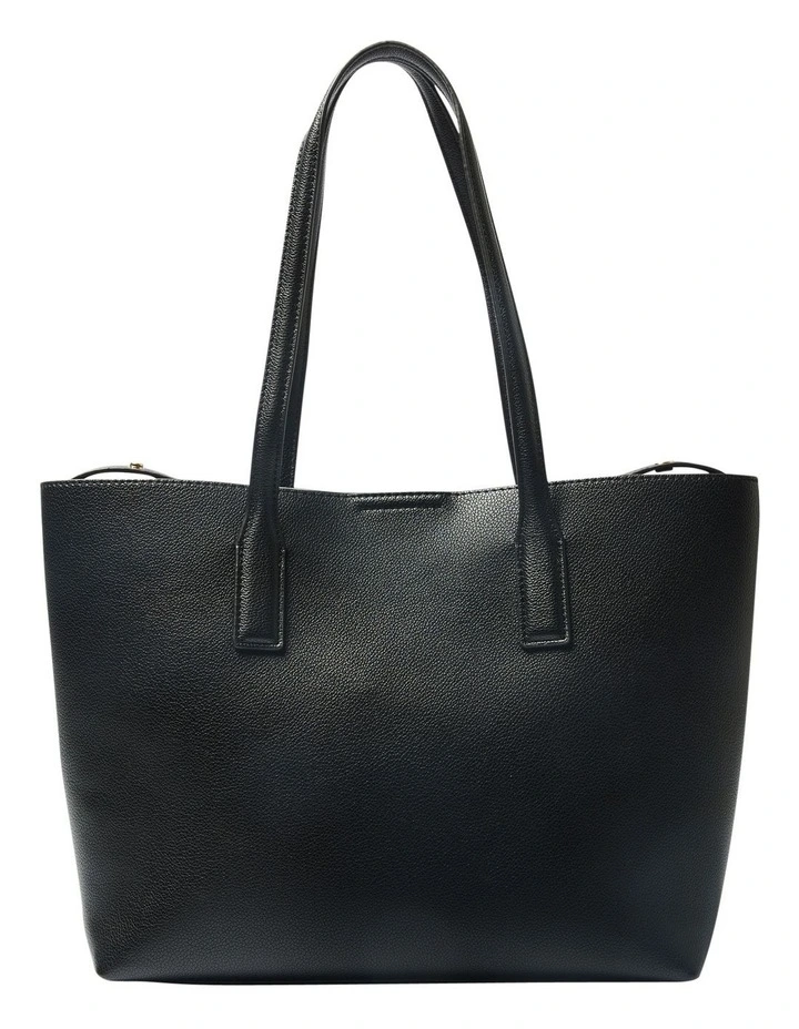 Joanna Tote Bag in Black Pebble image 5