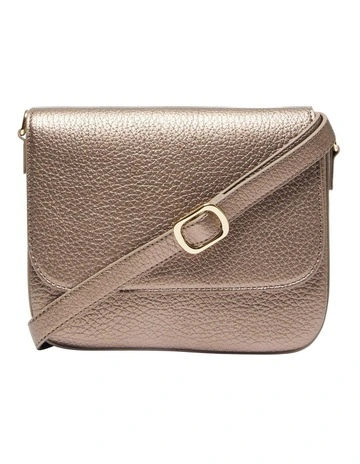 Amalfi Bag in Pewter Pebble