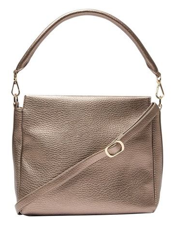 Bella Bag in Pewter Pebble