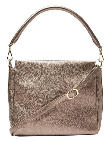 Bella Bag in Pewter Pebble