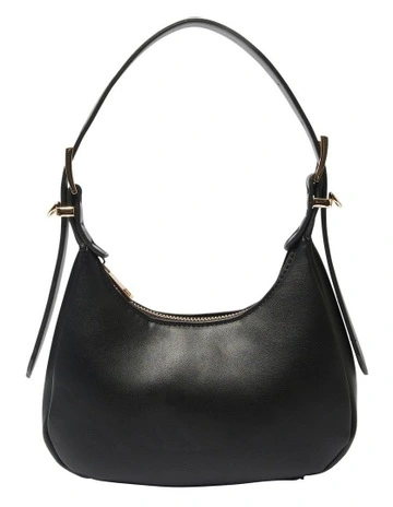Jersey Shoulder Bag in Black