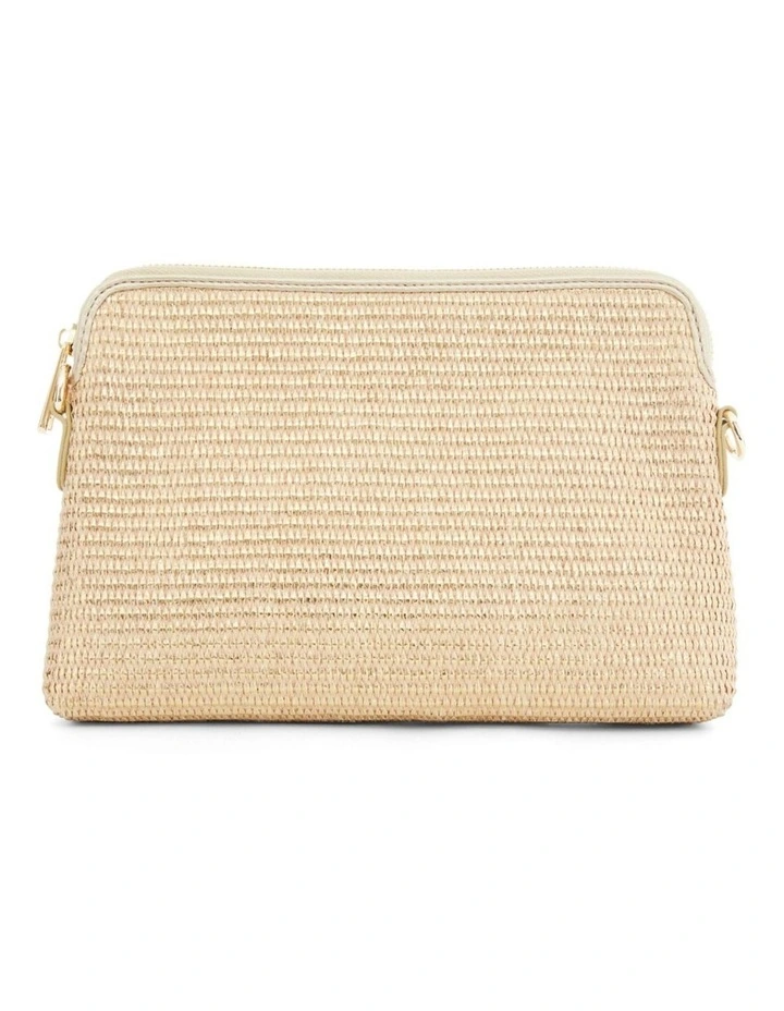 Asha Bag in Light Gold Raffia image 1
