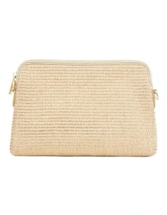 Asha Bag in Light Gold Raffia