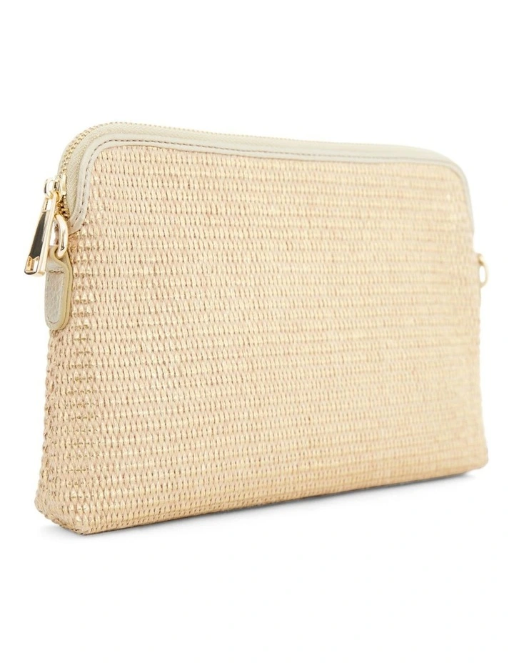 Asha Bag in Light Gold Raffia image 3