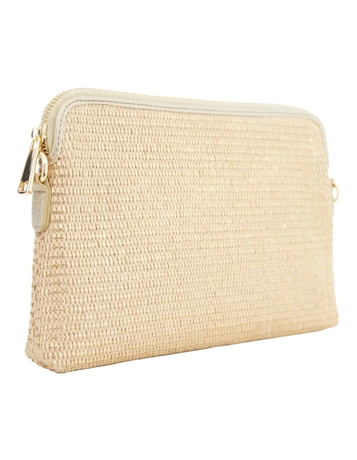 Asha Bag in Light Gold Raffia image 3
