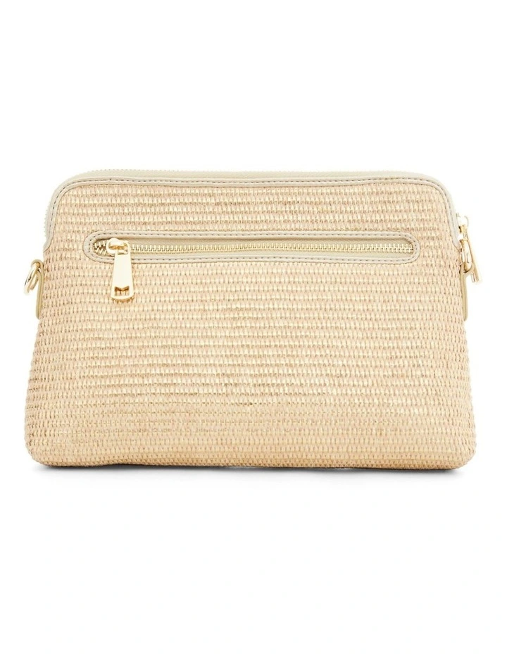 Asha Bag in Light Gold Raffia image 6