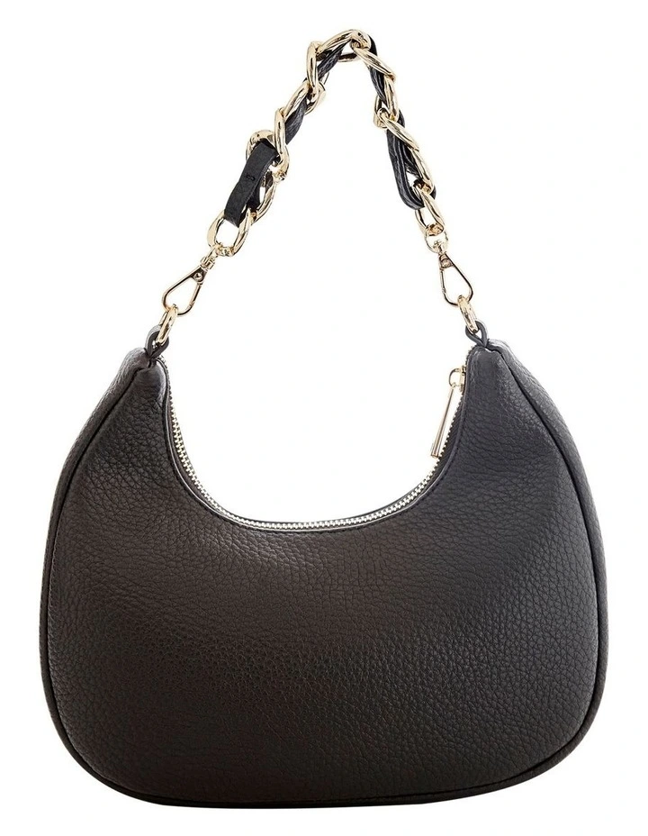 Coco Shoulder Bag in Black Pebble image 1