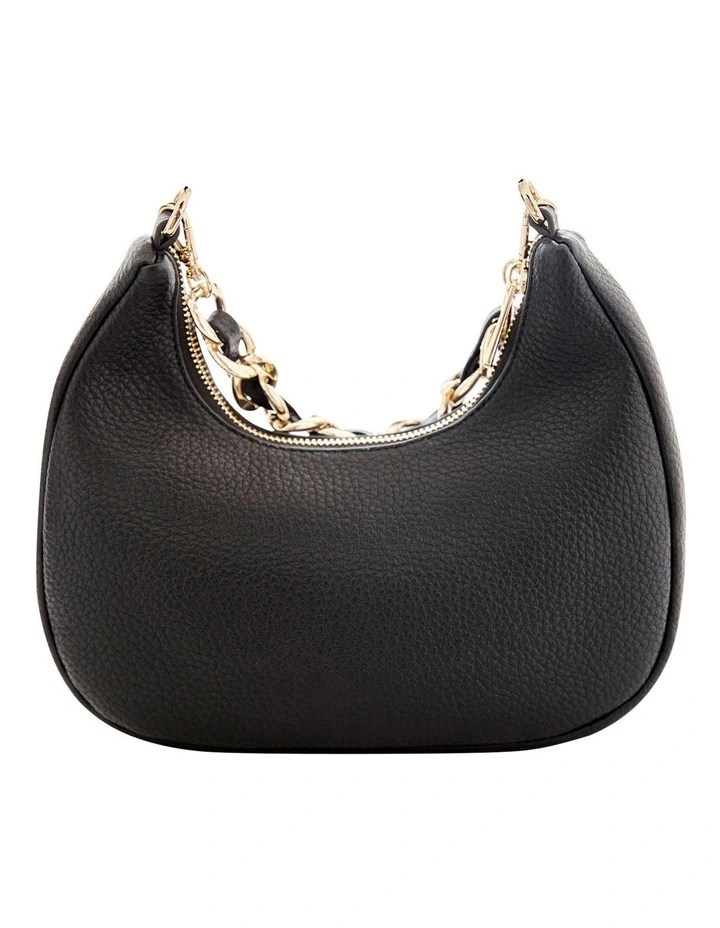 Coco Shoulder Bag in Black Pebble image 2