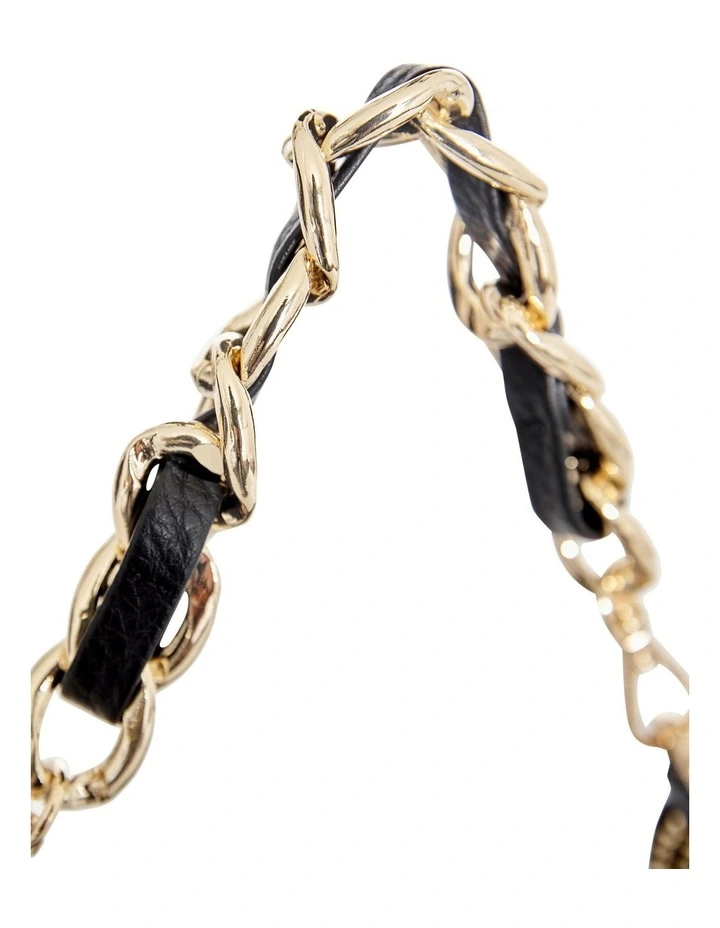 Coco Shoulder Bag in Black Pebble image 5