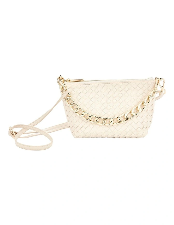 Cali Bag in Bone Weave image 1