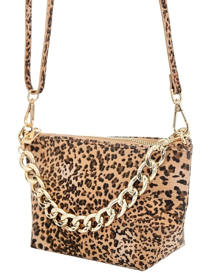 Cove Bag in Leopard image 3