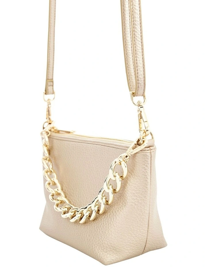 Cove Bag in Light Gold Pebble image 4