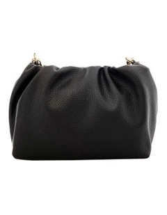 Clover Bag in Black Pebble