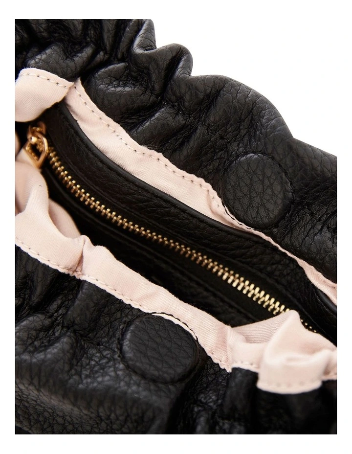 Clover Bag in Black Pebble image 4