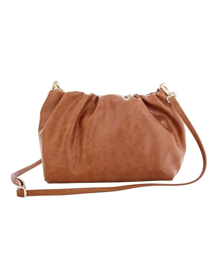 Clover Bag in Tan Pebble image 2