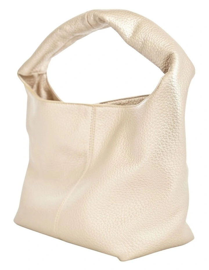 Cora Bag in Light Gold Pebble image 2