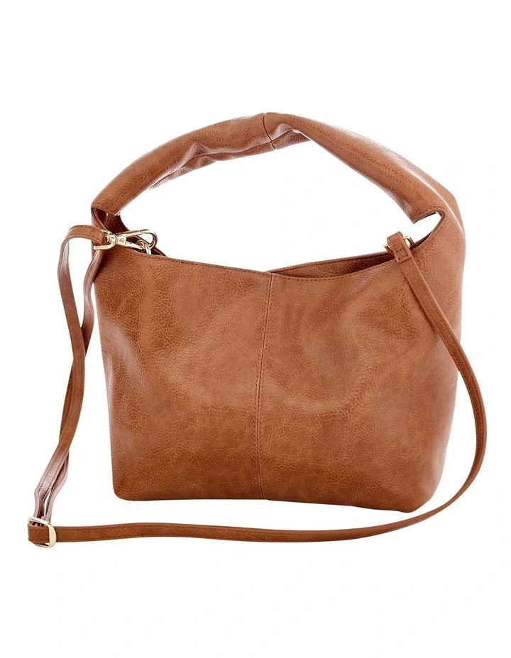 Cora Bag in Tan Pebble image 3