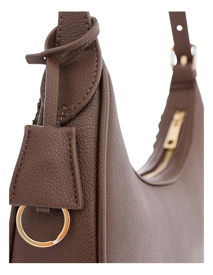 Monroe Bag in Chocolate Raffia image 4