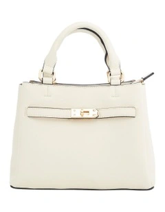 Mariah Bag in Bone Pebble