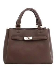 Mariah Bag in Chocolate Pebble