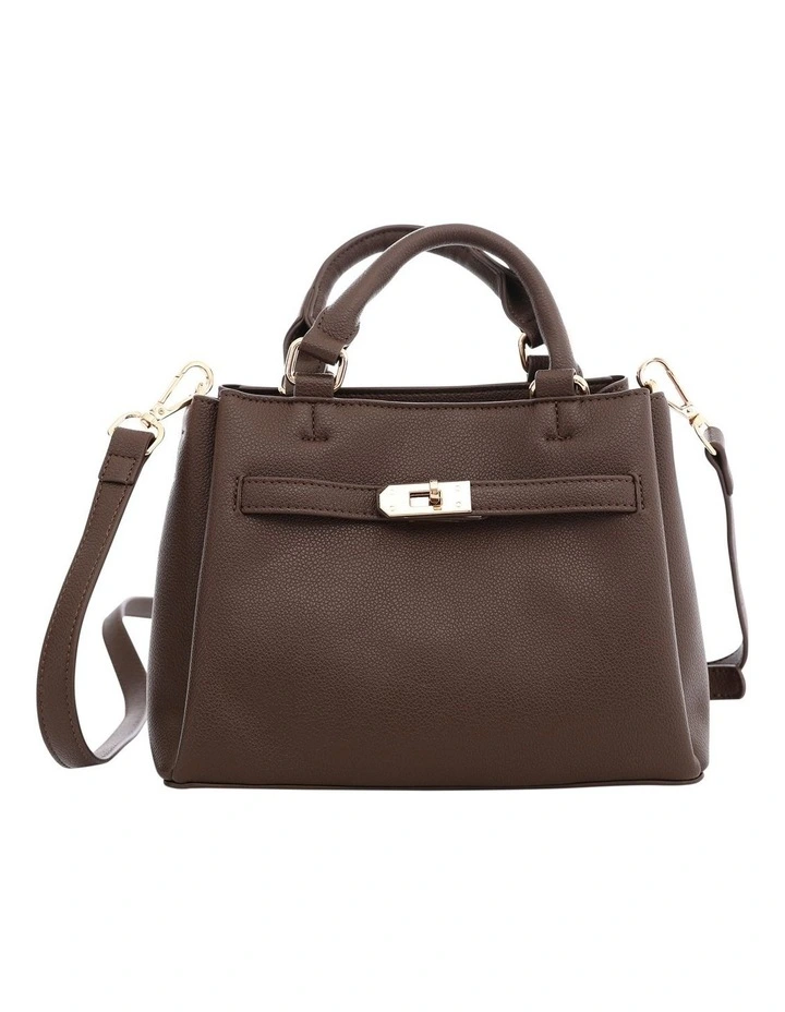 Mariah Bag in Chocolate Pebble image 3