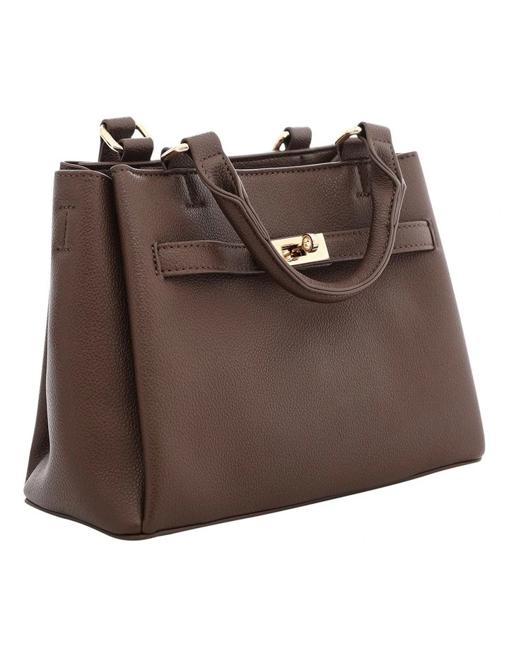 Mariah Bag in Chocolate Pebble image 4