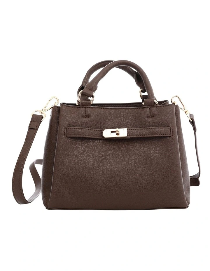 Mariah Bag in Chocolate Pebble image 4