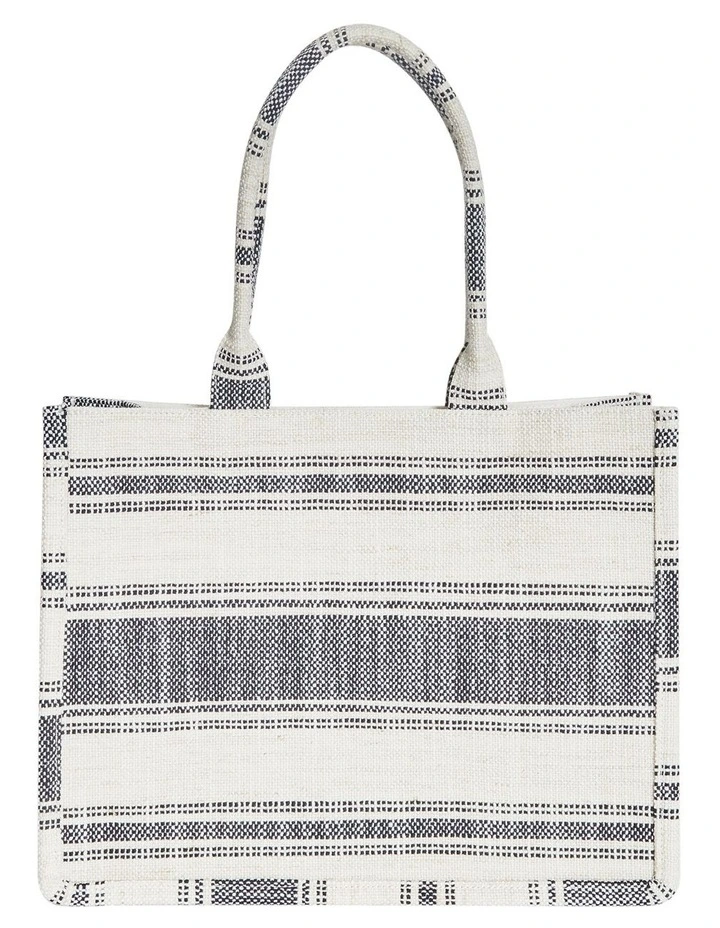 Vienna Shoulder Bag in Blue / Natural image 1