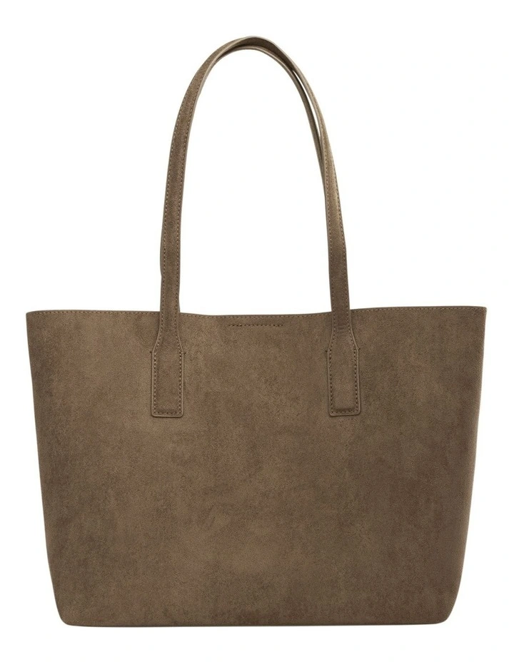 Joanna Tote Bag in Tan Micro image 1