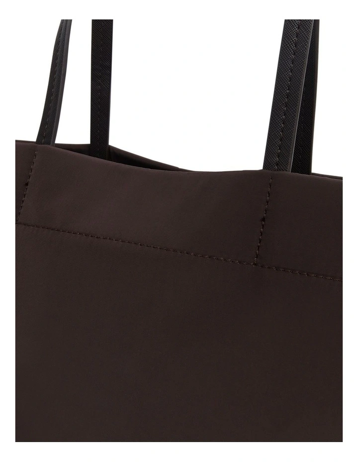Lottie Tote Bag in Chocolate image 3