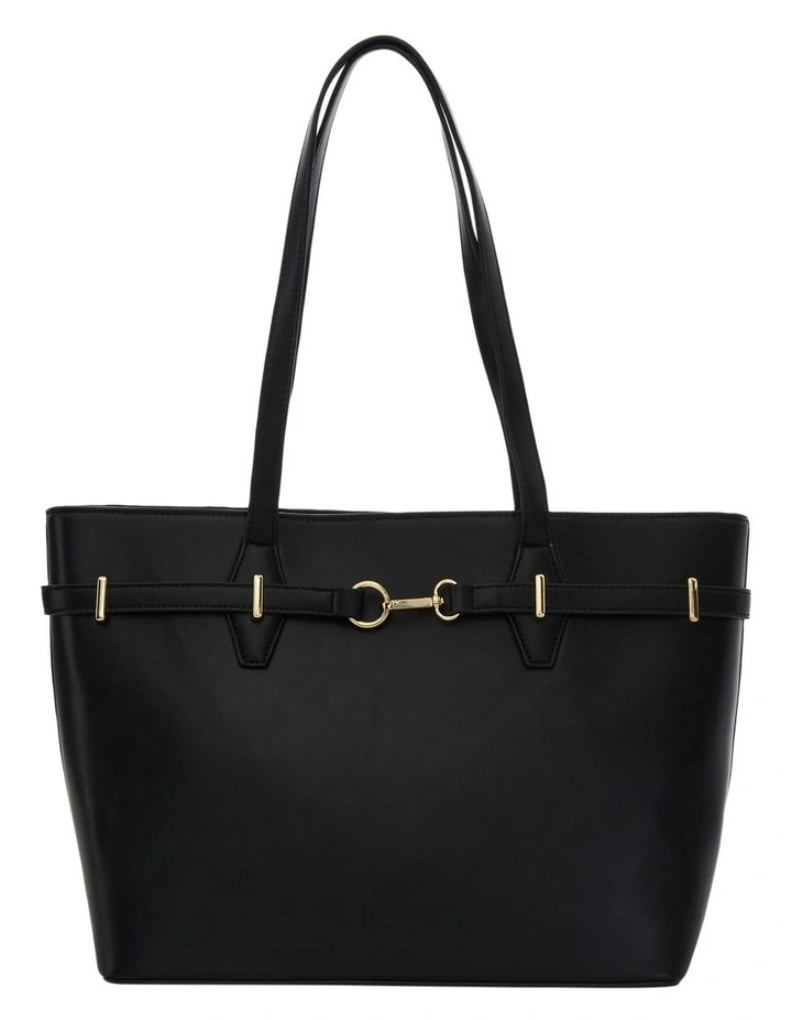 Edith Tote Bag in Black image 1