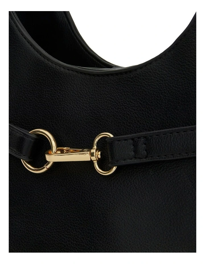 Etta Shoulder Bag in Black image 3